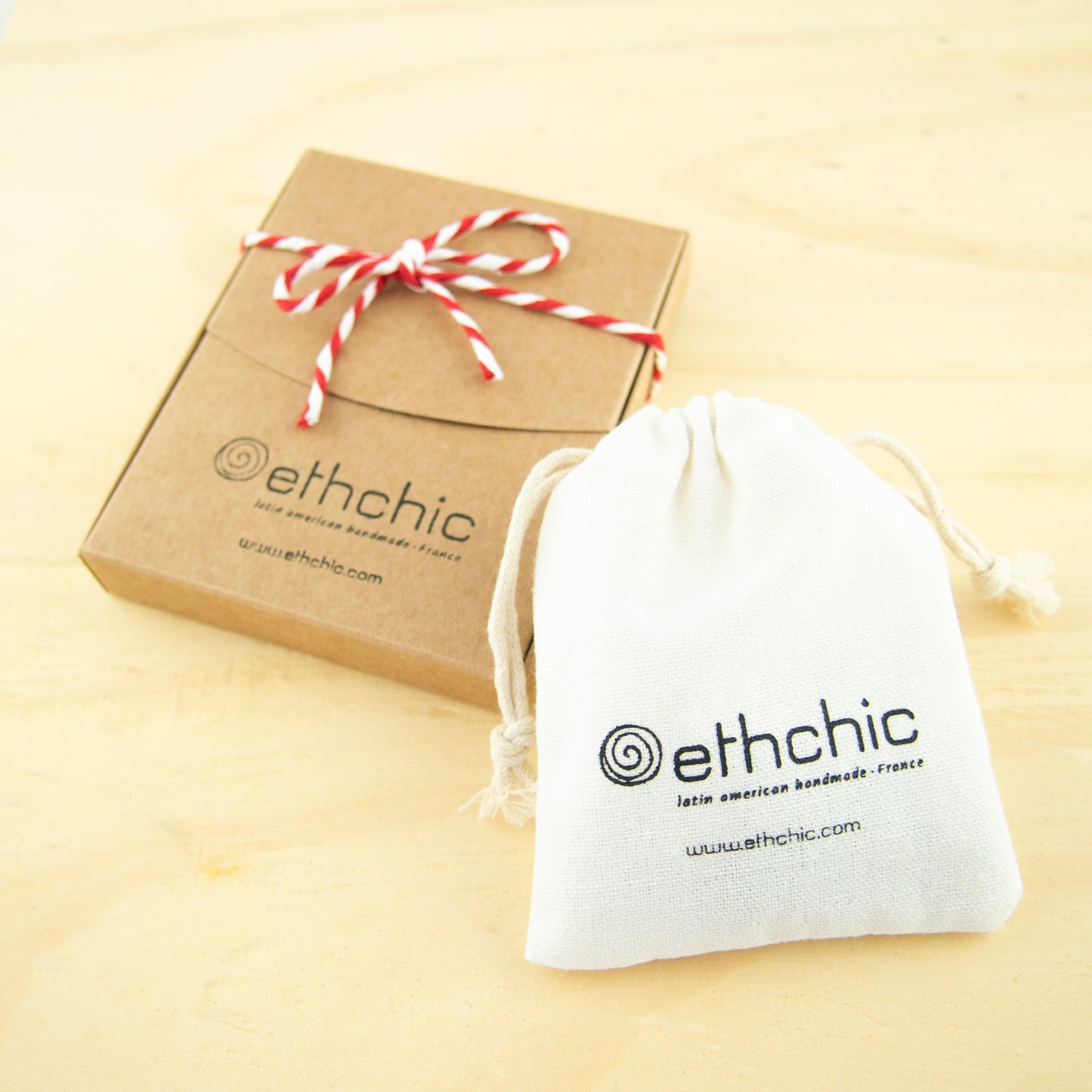 Boite cadeau et sac cotton ethchic