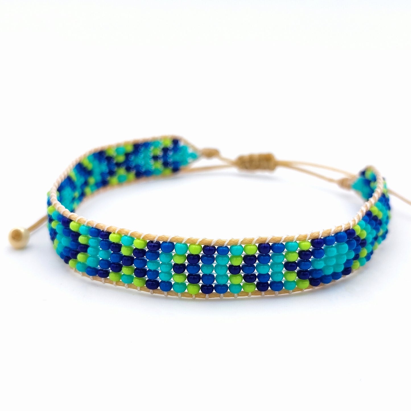 Bracelet homme style boho chic bracelet perles bracelet turquoise et vert bracelet empilable bracelet water-resistant masculin bracelet garçon