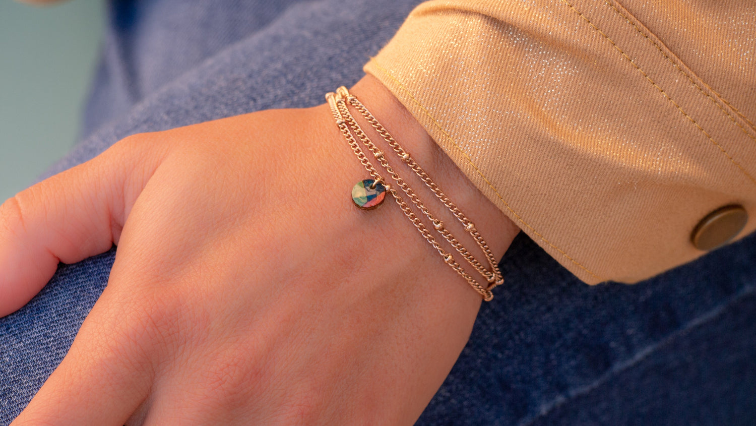 Bijoux avec Mini-Charms Végétaux