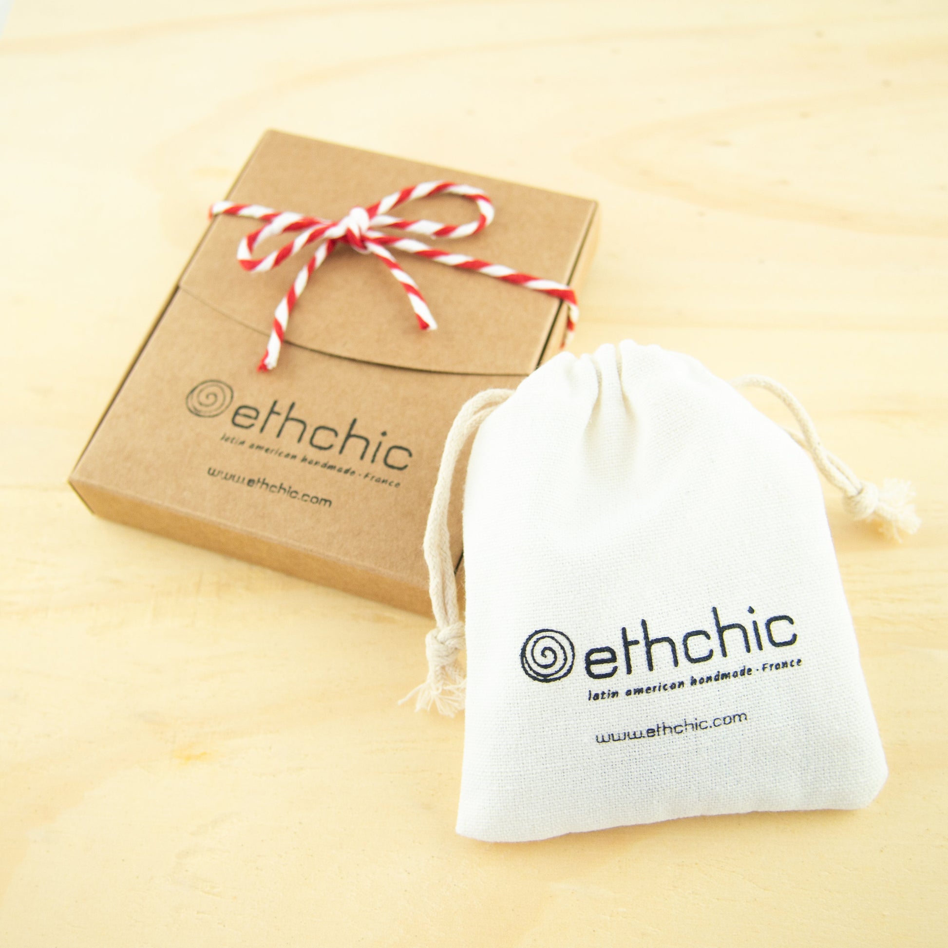 Boite cadeau et sac cotton ethchic