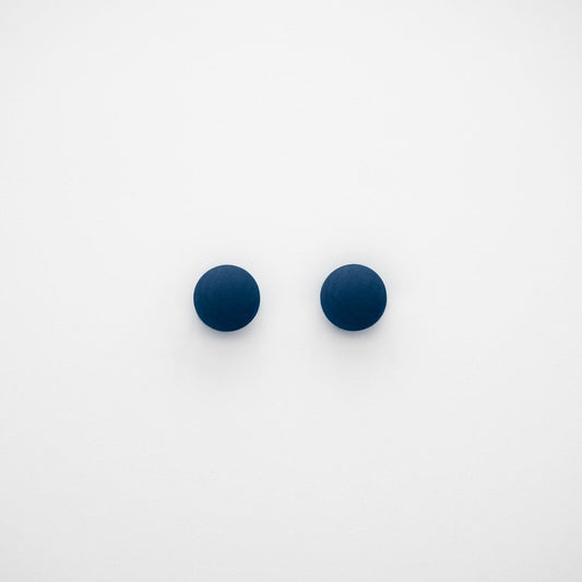 Puces noires +8 couleurs bijoux ivoire végétal boucles d'oreilles puces petites boucles d'oreilles clous d'oreilles minimalistes vegan