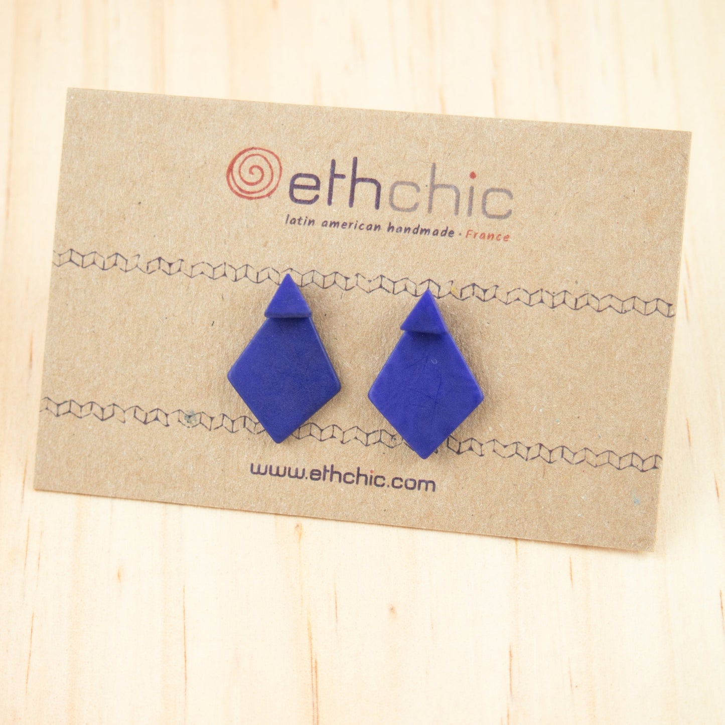 Boucles d'oreilles devant derrière ivoire végétal Ear jacket dessous d'oreille Boucles d'oreilles sous lobes puces d'oreilles géométrique Ethchic