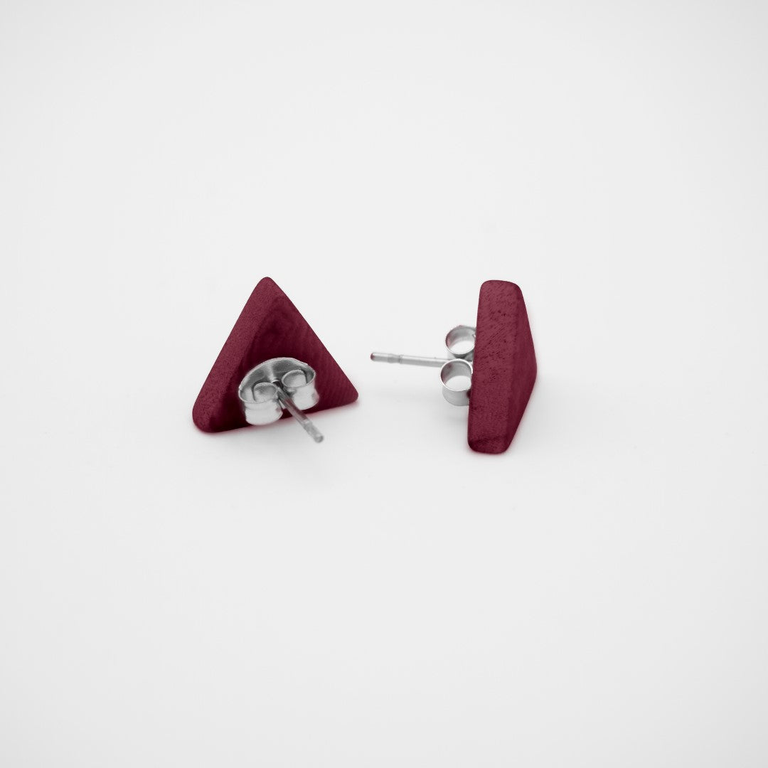 Boucles d'oreilles Triangle Puces Géométriques Clous | Arpia