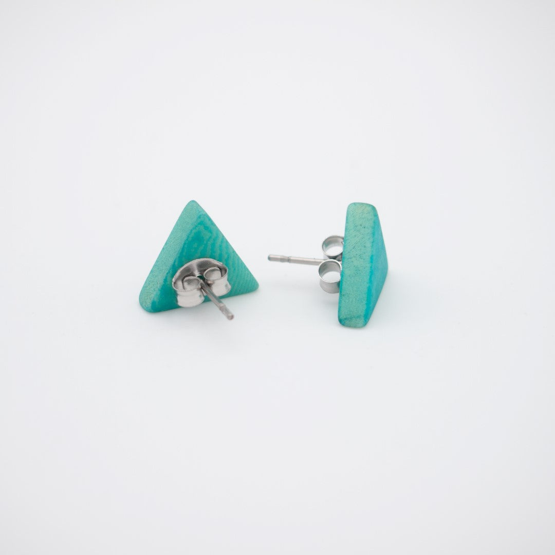 Boucles d'oreilles Triangle Puces Géométriques Clous | Arpia