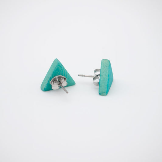 Boucles d'oreilles Triangle Puces Géométriques Clous | Arpia