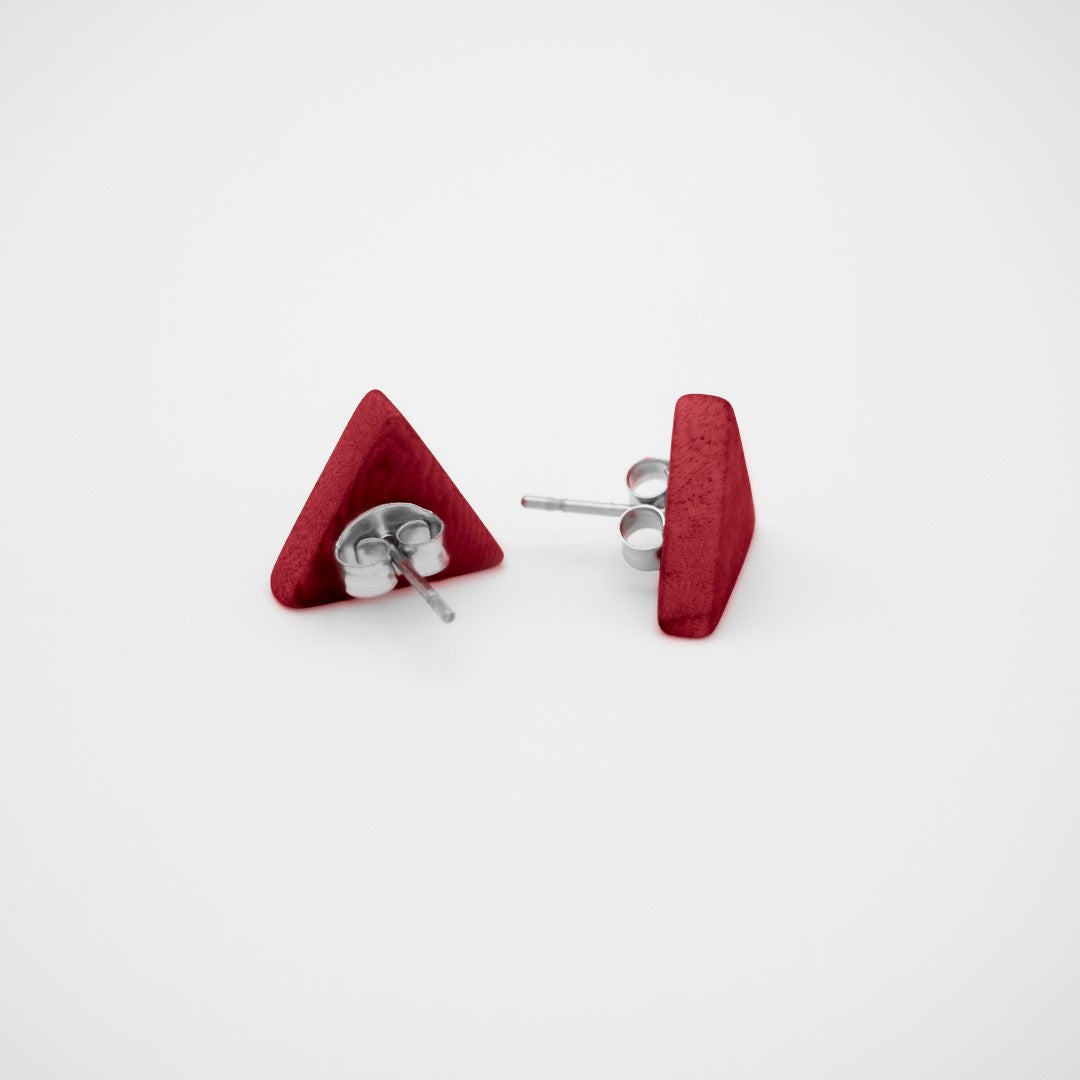 Boucles d'oreilles Triangle Puces Géométriques Clous | Arpia