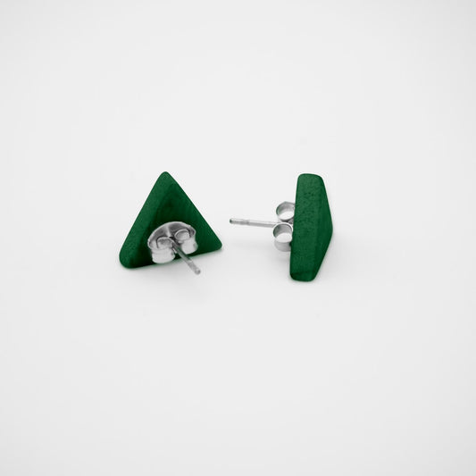 Boucles d'oreilles Triangle Puces Géométriques Clous | Arpia