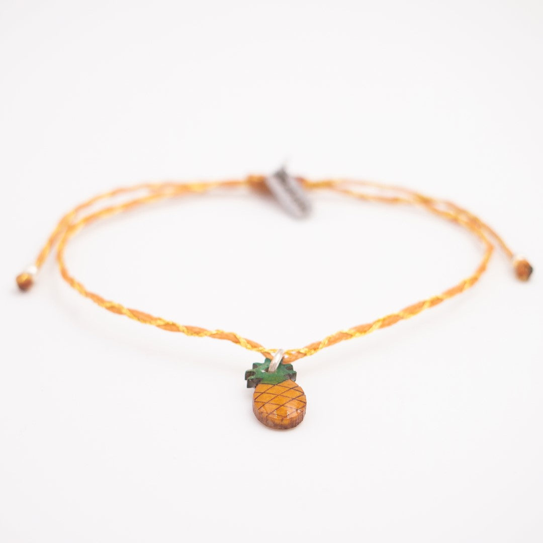 Bracelet Mini Charm Réglable  en Calebasse Séchée | Toty