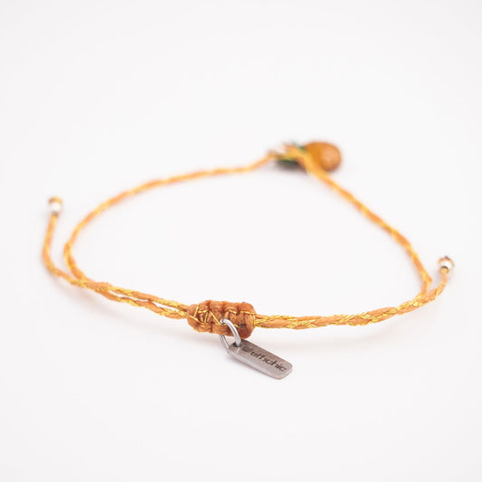 Bracelet Mini Charm Réglable  en Calebasse Séchée | Toty