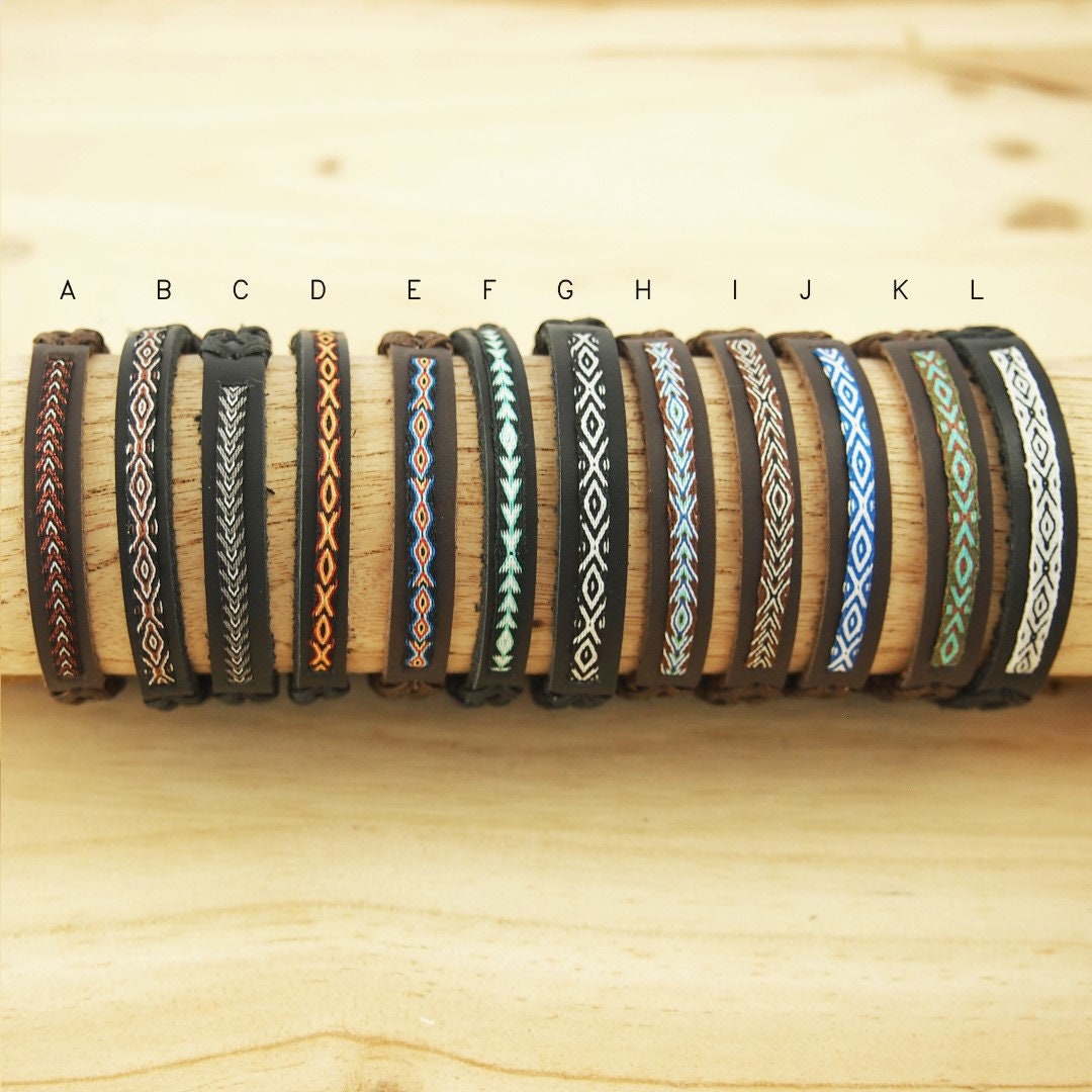 Bracelet homme cuir bracelet homme bohème bracelet cuir bracelet ethnique bracelet homme bracelet tissé bracelet cuir homme