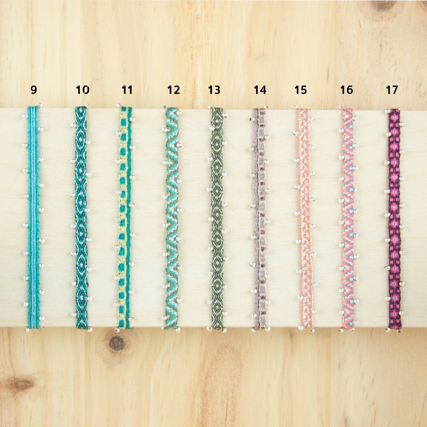 Bracelet tissé 40 fils perles argent cadeau pour elle bracelet bohème cadeau femme bracelet femme tissu cadeau noel bracelet amitié