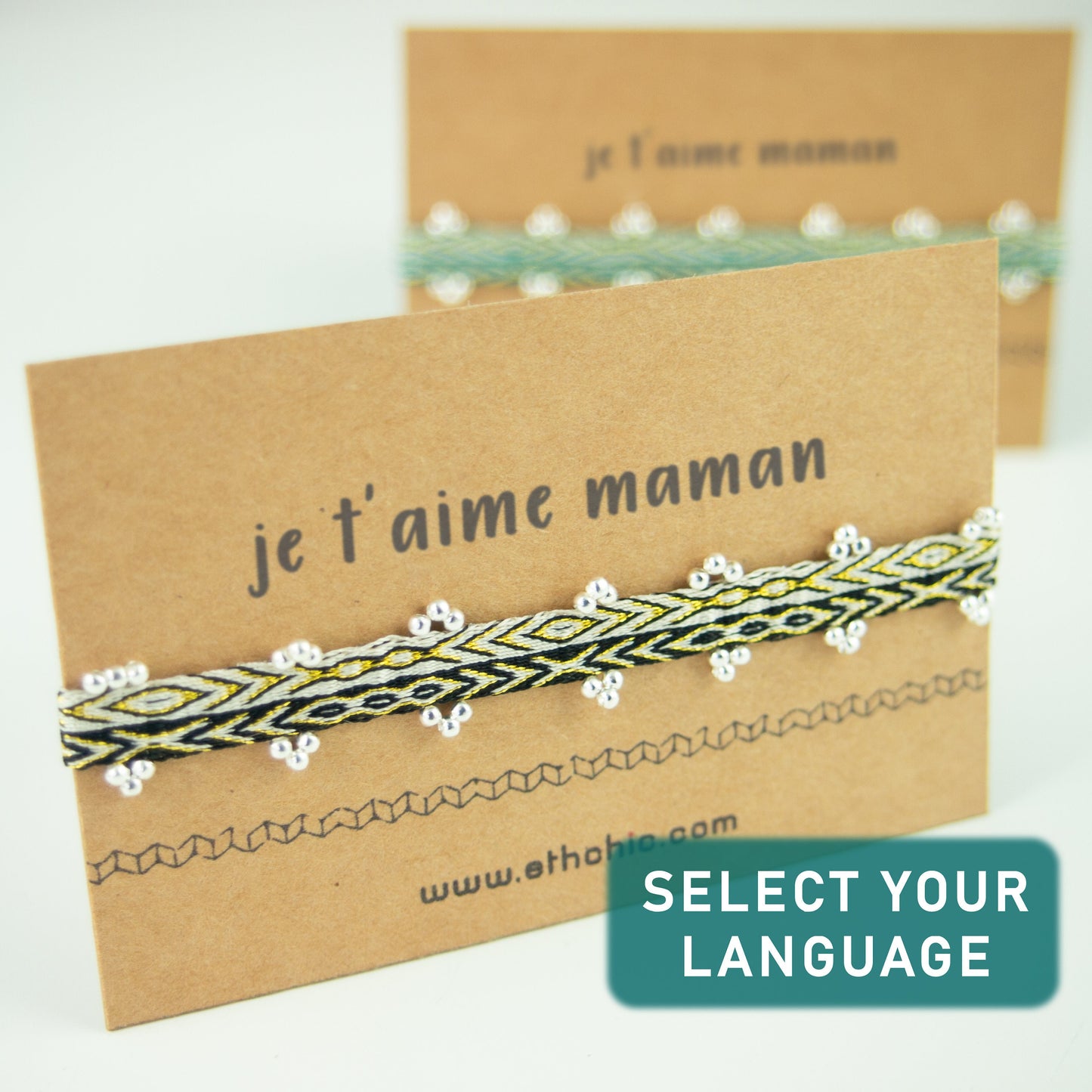 Bracelet je'aime maman Bracelet maman Bracelet mère Cadeau fête des mères Bracelet fête des mères Bracelet pour maman Cadeau maman