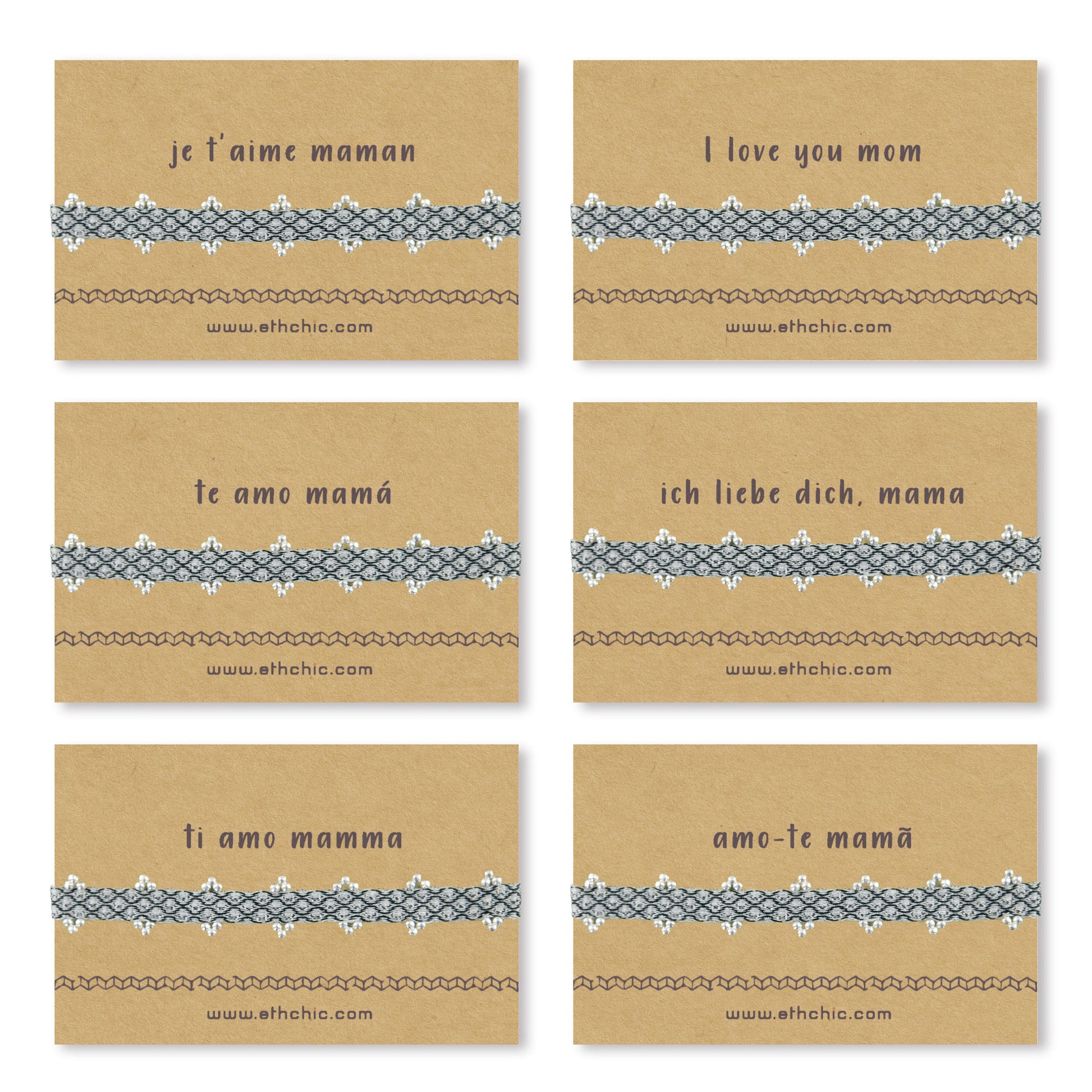 Bracelet je'aime maman Bracelet maman Bracelet mère Cadeau fête des mères Bracelet fête des mères Bracelet pour maman Cadeau maman