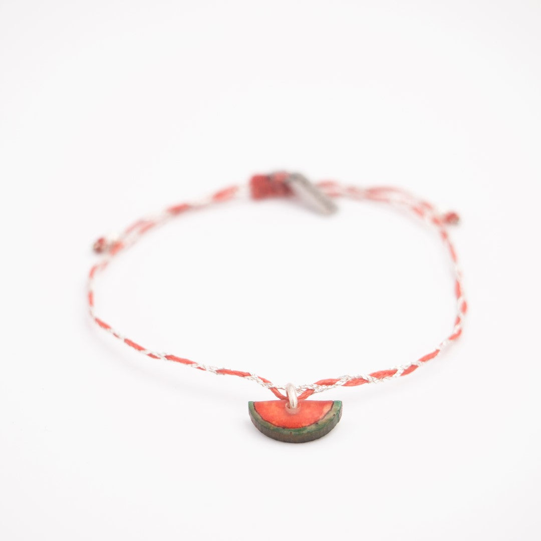 Bracelet Mini Charm Réglable  en Calebasse Séchée | Toty