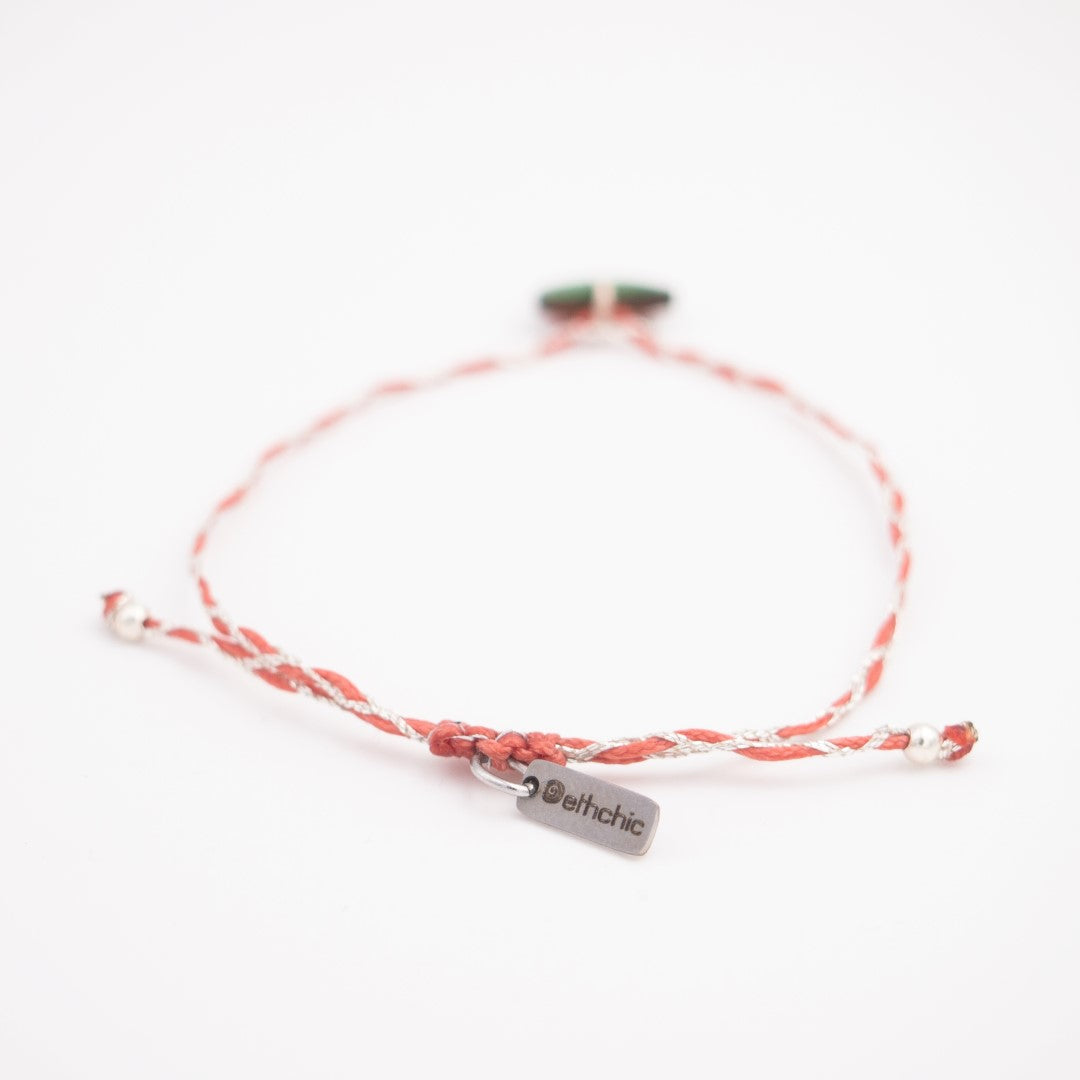 Bracelet Mini Charm Réglable  en Calebasse Séchée | Toty