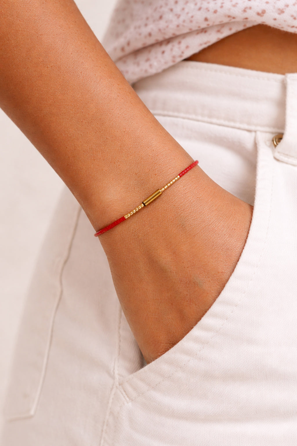 Bracelet Fin Hématite et Miyuki Fait Main Réglable Femme Fille Boho Chic| Cilmatite