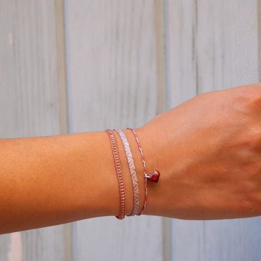 Bracelet Mini Charm Réglable  en Calebasse Séchée | Toty