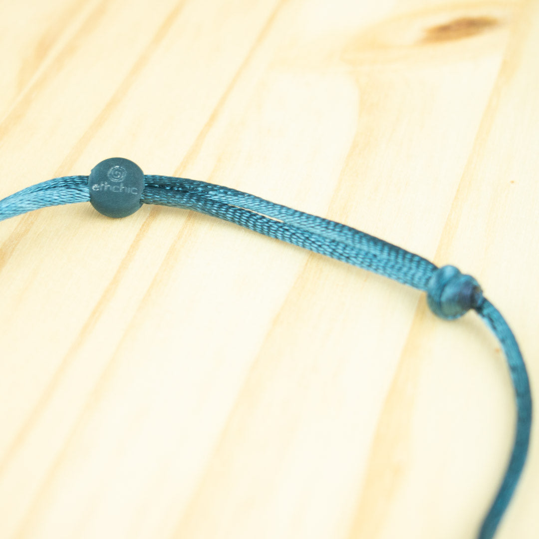 Collier Réglable en Ivoire Végétal Nature Foglia