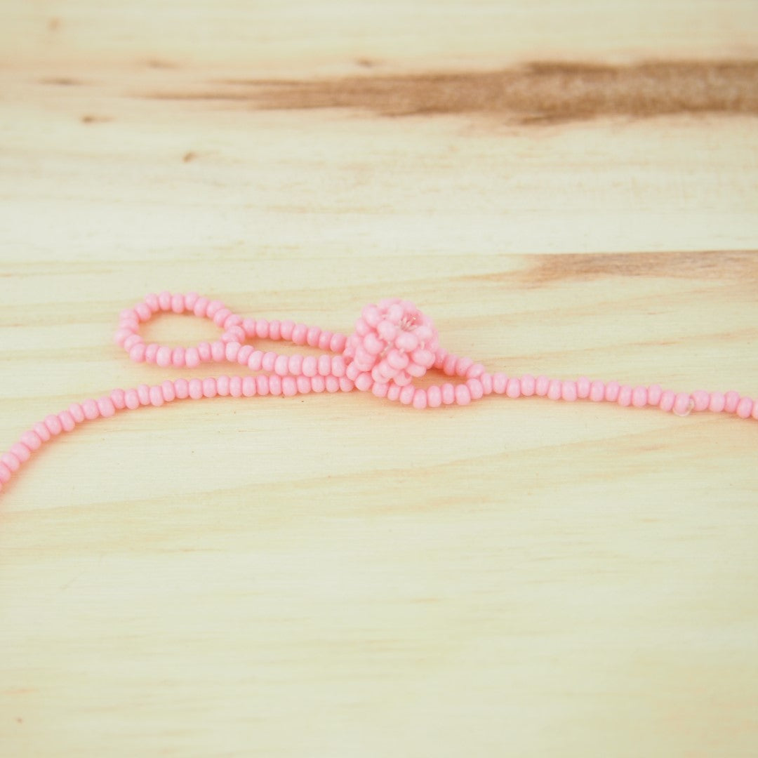 Collier Plastron Miel Perles Rocaille Bobo Chic Ethnique Tissé Main | Okamita