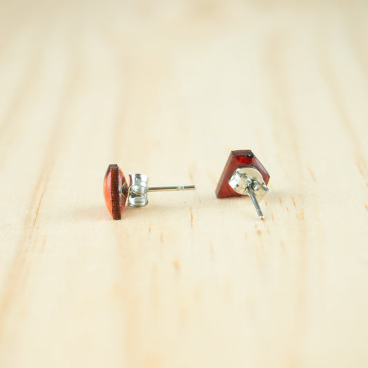 Puces d'oreilles diamant naturelles boucles d'oreilles moutarde boucles d'oreilles diamant boucles d'oreilles géométriques