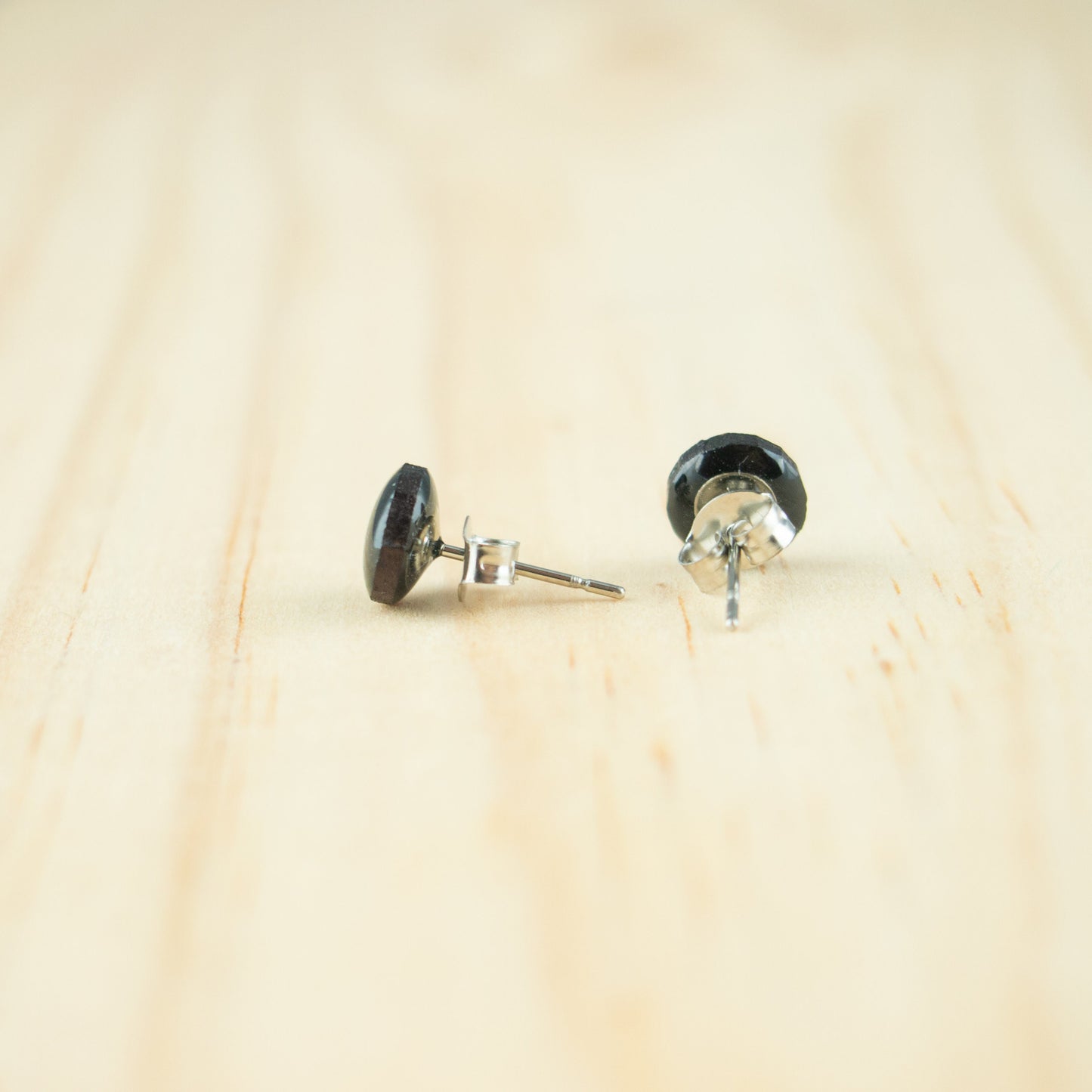 Boucles d'oreilles géométriques fruit puces d'oreilles minimalistes