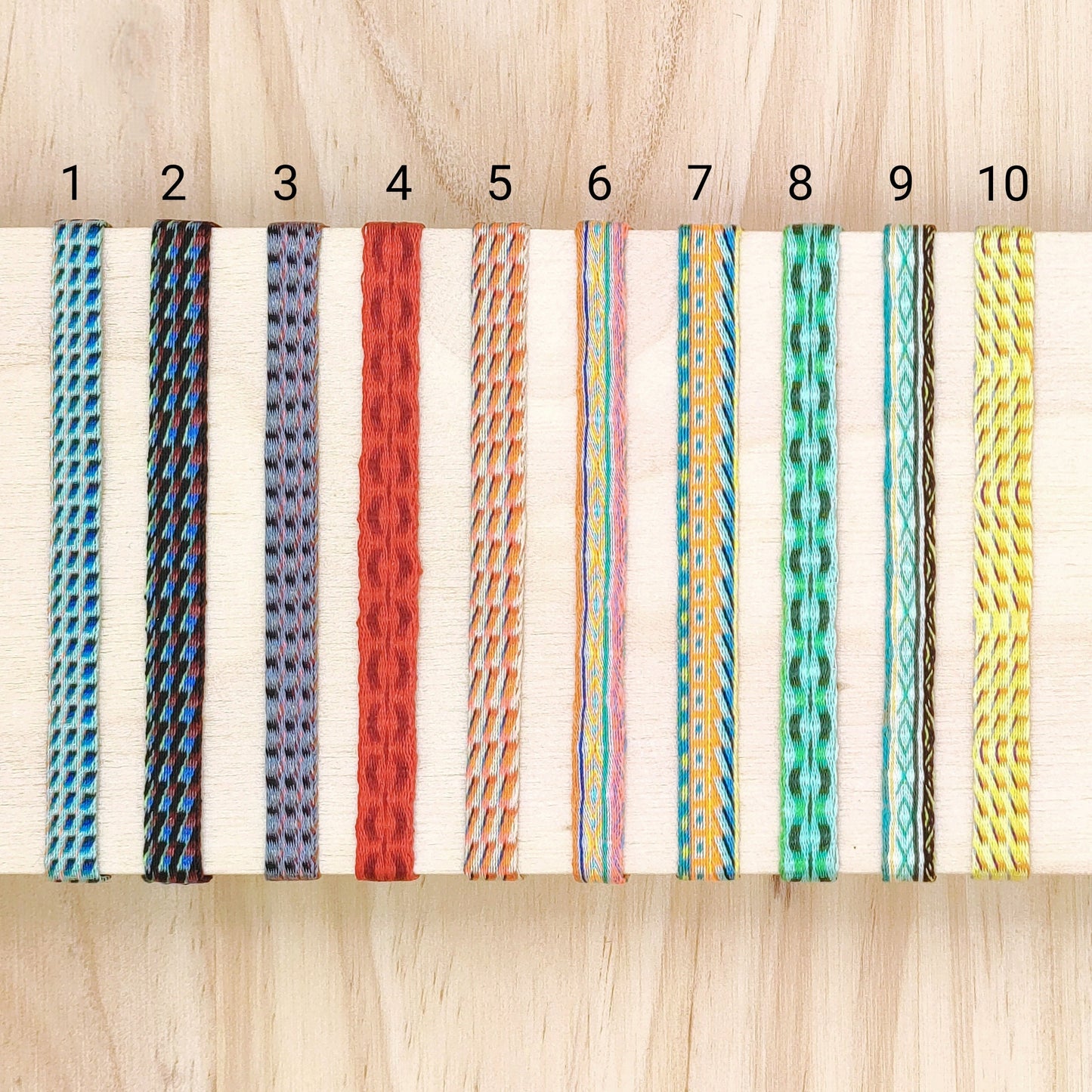 Bracelet pop 80 fils Boho surfer tissé main fin amitié bijoux plage résistent à la mer réglable cadeau bracelet retro néon flash