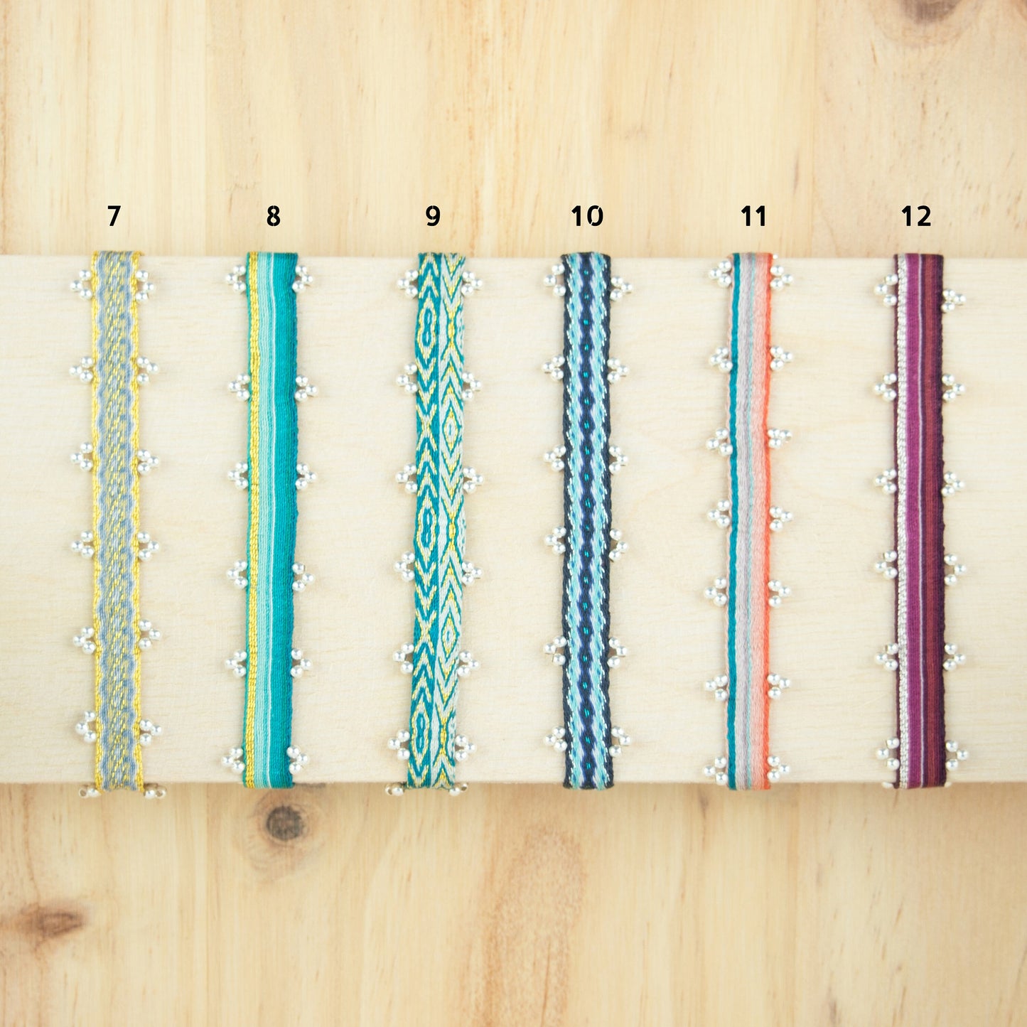 Bracelet tissé 80 fils perles argent 925 bracelet fin bracelet solide bracelet bohème cadeau bijou femme bracelet tissu cadeau noel