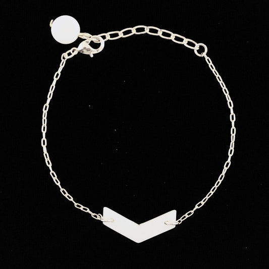 Bracelet minimaliste bracelet blanc or bracelet ivoire végétal blanc bracelet géométrique cadeau éthique bracelet bohème tagua