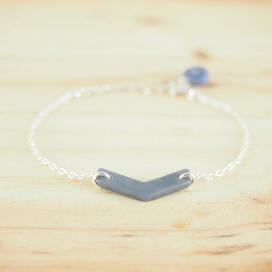 Bracelet minimaliste bracelet blanc or bracelet ivoire végétal blanc bracelet géométrique cadeau éthique bracelet bohème tagua