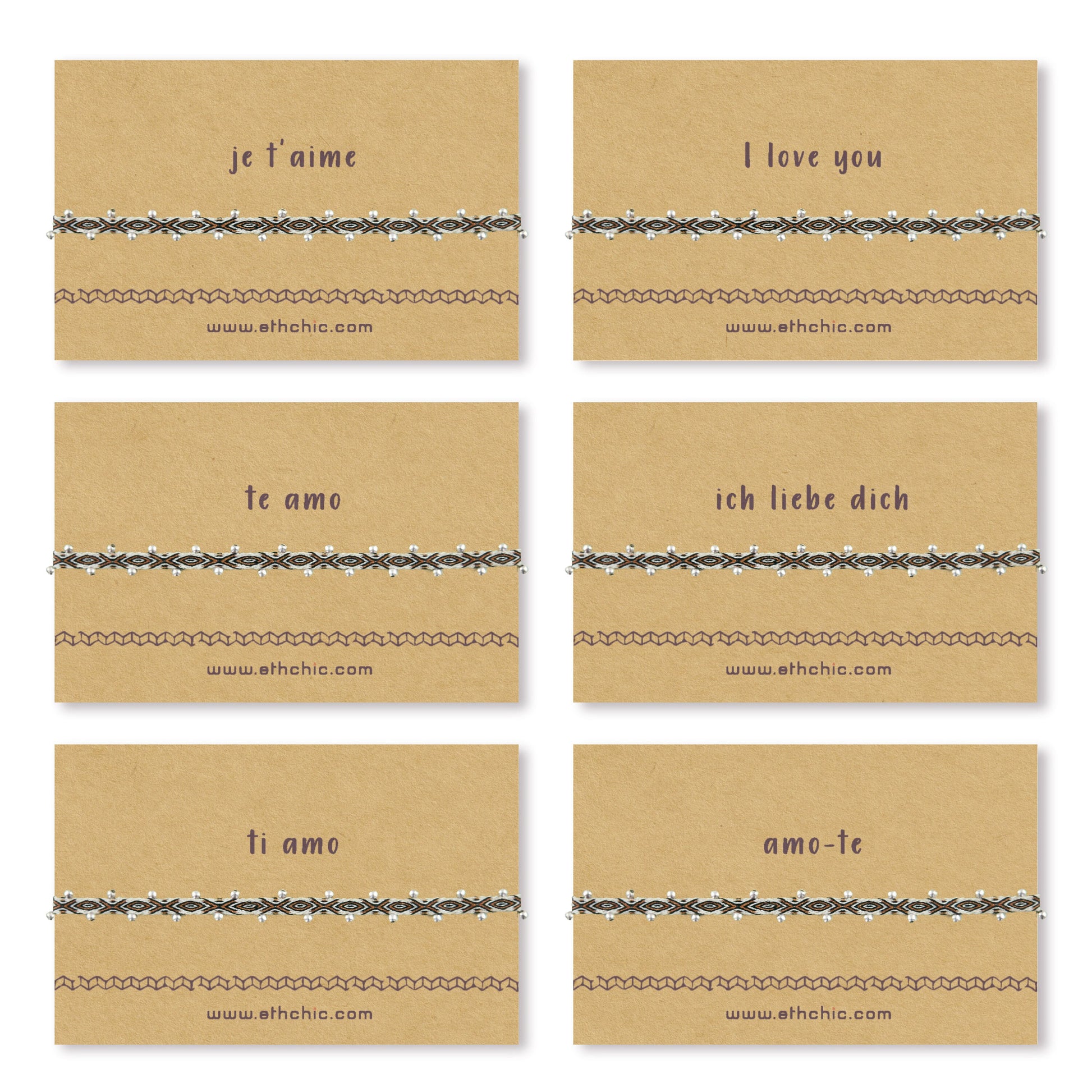 Bracelet je 'aime Cadeau petite copine Bijoux Saint Valentin Bracelet femme Message d'amour Cadeau Anniversaire Amour Bracelet tissé