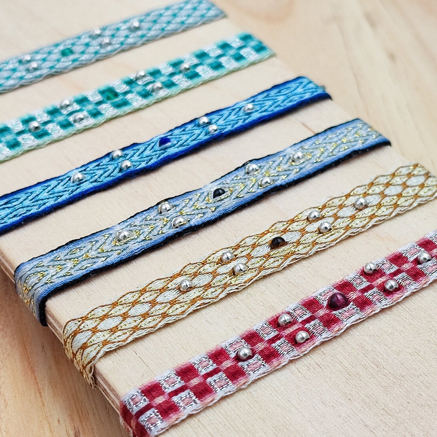 Bracelet pierre et argent 120 fils tissé main résistent à la mer réglable cadeau femme pierre naturelle bohème pierre semi-précieuse