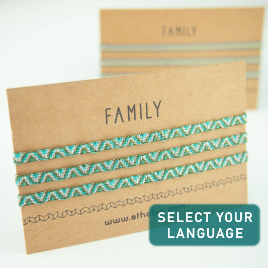 Bracelets de famille bracelets mère et filles bracelets sœurs bracelets famille assortis père fille fils papa maman 3 bracelets