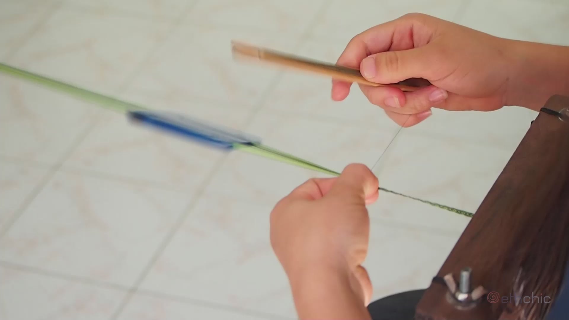 Tissage aux tablettes, tissage aux cartes Ethchic