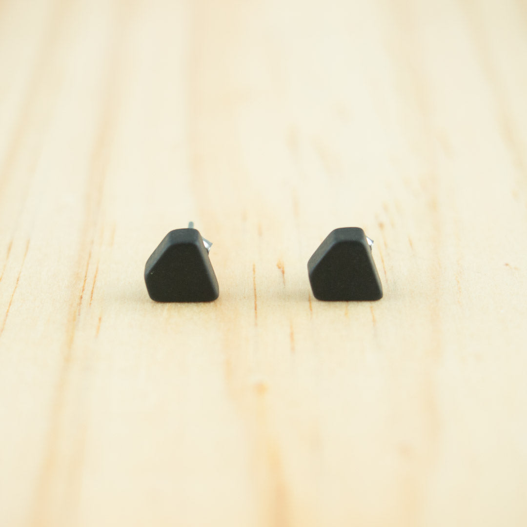 Puces d'oreilles Ivoire Végétal Diamant Végan Clous | Colidia